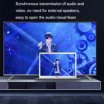 สายแปลง HD55Y VGA เป็น HDMI พร้อม USB และแหล่งจ่ายไฟ, VGA+USB เป็น HDMI ความละเอียด HD 1080P