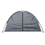 9 Compartment Foldable Camping Storage Tent Shoe Cabinet for Travel Rv Clothes Organizer