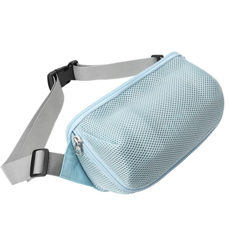 กระเป๋าสะพายข้างสำหรับลำโพงบลูทูธอเนกประสงค์ กระเป๋าคาดอก สำหรับ JBL Flip ซีรีส์/UE BOOM 3/Beats Pill ฯลฯ สีฟ้า ดำ