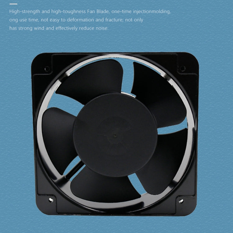 เพลาชุดลูกกลิ้ง 220V 38W 15 ซม. สำหรับตู้ไฟฟ้า, พัดลมแบริ่งน้ำมัน, พัดลมแบริ่งลูกกลิ้งคู่