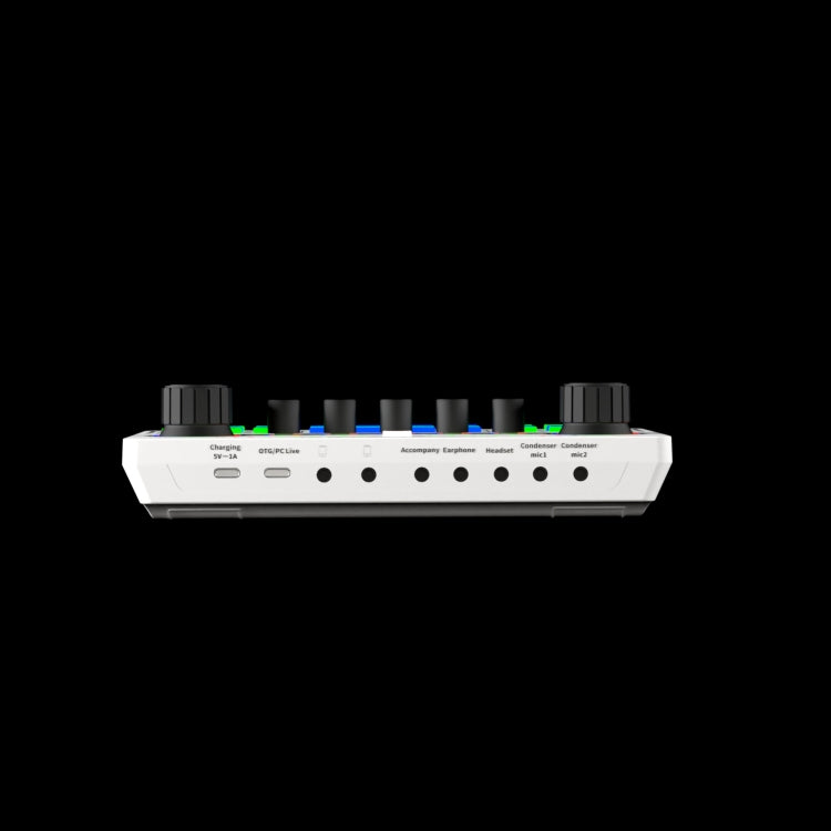 การ์ดเสียงสด Bluetooth RGB LED X50 พร้อมพอร์ต OTG, X50