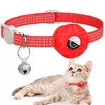 เคสซิลิโคนสำหรับติดตาม AirTag รุ่นที่ 2 / รุ่นที่ 1 พร้อมปลอกคอสัตว์เลี้ยงสะท้อนแสงและกระดิ่ง