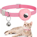 เคสซิลิโคนสำหรับติดตาม AirTag รุ่นที่ 2 / รุ่นที่ 1 พร้อมปลอกคอสัตว์เลี้ยงสะท้อนแสงและกระดิ่ง