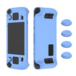 เคสซิลิโคนอ่อนสำหรับปกป้องจอยสติ๊ก Steam Deck พร้อมฝาครอบปุ่ม 4 ชิ้น, SD001 (สีดำ), SD001 (สีแดง), SD001 (สีน้ำเงินเรืองแสง), SD001 (สีเขียวเรืองแสง)