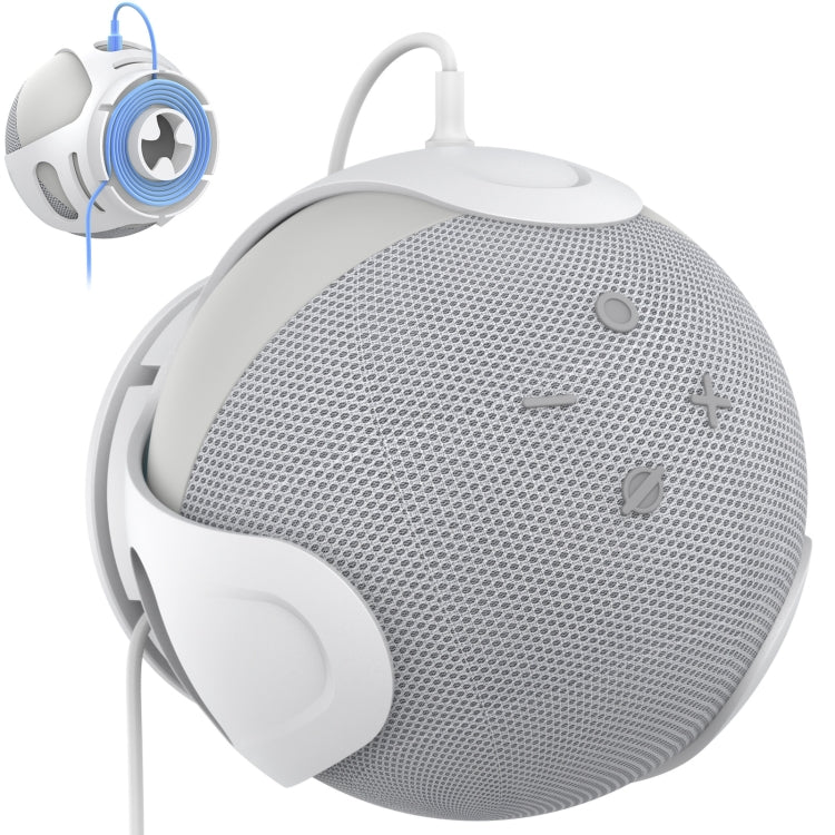 ขาตั้งผนังเก็บลำโพง AhaStyle PT183 สำหรับ Amazon Echo Dot 4/5 สีขาว, Amazon Echo Dot 4/5 สีดำ