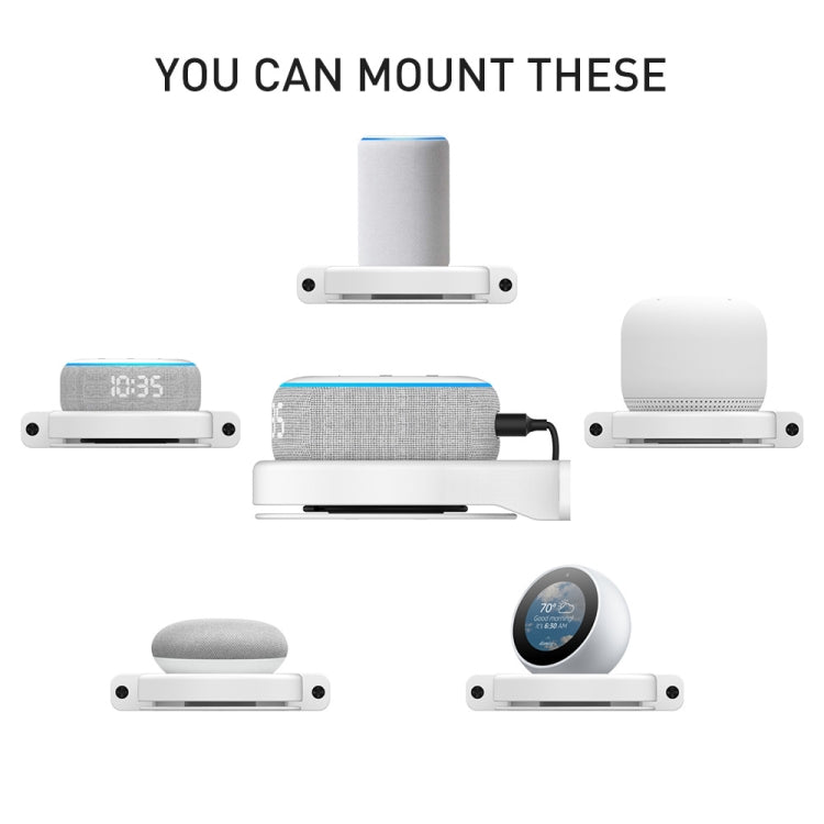 ขาตั้งผนังเก็บลำโพง AhaStyle DD96 สำหรับ Amazon Echo Dot 3/4, Google Wifi, Apple HomePod Mini