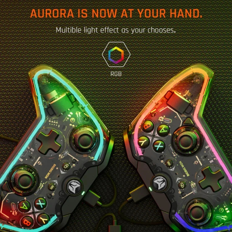 จอยเกมมีสาย RGB สำหรับ PC/Switch, BIGBIGWON C1 S