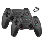 KM-029 จอยสติ๊กไร้สาย 2.4G สำหรับเล่นสองคน รองรับ PC / Linux / Android / TVbox, KM-029 (สีส้มสดใส), KM-029 (สีชมพูโรส), KM-029 (สีเหลืองมะนาว), KM-029 (สีน้ำเงินภูเขา), KM-029 (สีเทาสงคราม), KM-029 (สีเงินสง่างาม), KM-029 (สีเขียวมิ้นต์)