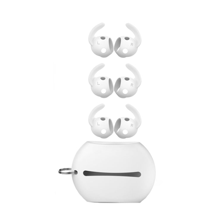 สำหรับ Beats Studio Buds AhaStyle PT172 ฝาครอบหูฟังซิลิโคน, สไตล์:, ฝาครอบหู x 3+กล่อง (สีขาว), ฝาครอบหู x 3+กล่อง (สีแดง), ฝาครอบหู x 3+กล่อง (สีดำ), ฝาครอบหู (สีขาว), ฝาครอบหู (สีดำ), ฝาครอบหู (สีแดง)