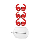 สำหรับ Beats Studio Buds AhaStyle PT172 ฝาครอบหูฟังซิลิโคน, สไตล์:, ฝาครอบหู x 3+กล่อง (สีขาว), ฝาครอบหู x 3+กล่อง (สีแดง), ฝาครอบหู x 3+กล่อง (สีดำ), ฝาครอบหู (สีขาว), ฝาครอบหู (สีดำ), ฝาครอบหู (สีแดง)