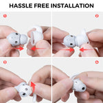 สำหรับ Beats Studio Buds AhaStyle PT172 ฝาครอบหูฟังซิลิโคน, สไตล์:, ฝาครอบหู x 3+กล่อง (สีขาว), ฝาครอบหู x 3+กล่อง (สีแดง), ฝาครอบหู x 3+กล่อง (สีดำ), ฝาครอบหู (สีขาว), ฝาครอบหู (สีดำ), ฝาครอบหู (สีแดง)