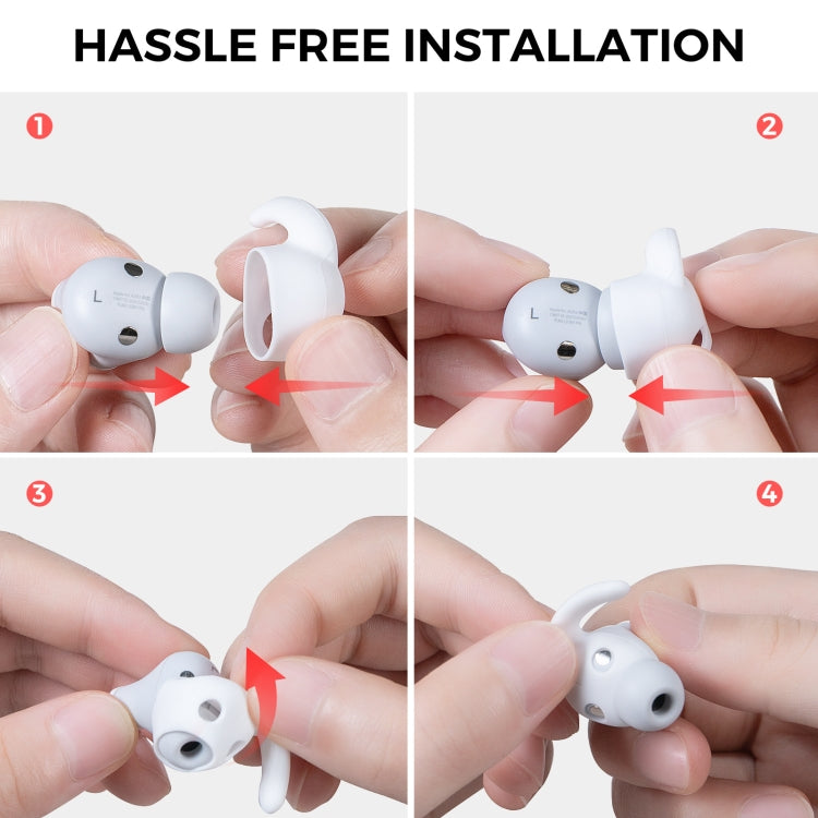สำหรับ Beats Studio Buds AhaStyle PT172 ฝาครอบหูฟังซิลิโคน, สไตล์:, ฝาครอบหู x 3+กล่อง (สีขาว), ฝาครอบหู x 3+กล่อง (สีแดง), ฝาครอบหู x 3+กล่อง (สีดำ), ฝาครอบหู (สีขาว), ฝาครอบหู (สีดำ), ฝาครอบหู (สีแดง)