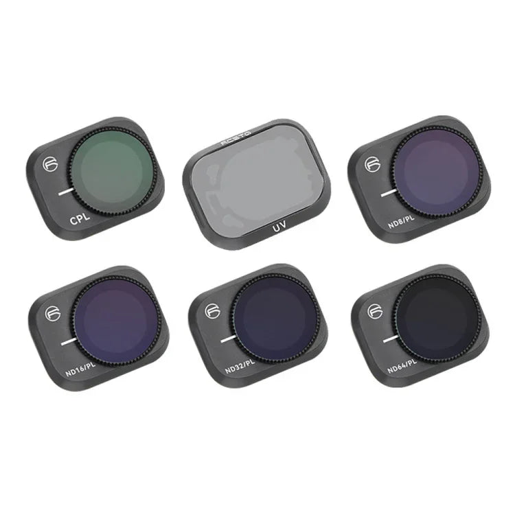 สำหรับ DJI Mini 3 Pro ฟิลเตอร์ RCSTQ PL อุปกรณ์เสริมโดรน ND8/PL, ND16/PL, ND32/PL, ND64/PL, 4 ใน 1 ND/PL 8/16/32/64, 6 ใน 1 UV+CPL+ND/PL 8/16/32/64