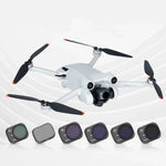 สำหรับ DJI Mini 3 Pro ฟิลเตอร์ RCSTQ PL อุปกรณ์เสริมโดรน ND8/PL, ND16/PL, ND32/PL, ND64/PL, 4 ใน 1 ND/PL 8/16/32/64, 6 ใน 1 UV+CPL+ND/PL 8/16/32/64