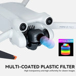 สำหรับ DJI Mini 3 Pro ฟิลเตอร์ RCSTQ PL อุปกรณ์เสริมโดรน ND8/PL, ND16/PL, ND32/PL, ND64/PL, 4 ใน 1 ND/PL 8/16/32/64, 6 ใน 1 UV+CPL+ND/PL 8/16/32/64