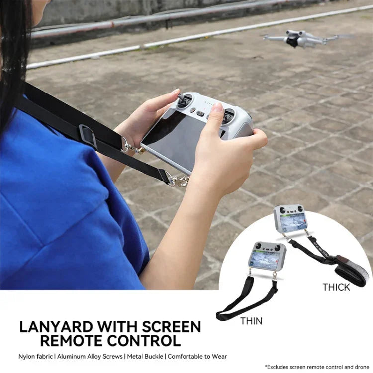 สายคล้อง DJI Mini 3 Pro RC Smart Controller RCSTQ อุปกรณ์เสริมโดรน แบบบาง