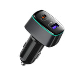 สำหรับ DJI Mavic 3/Mini 2 RCSTQ ที่ชาร์จรถยนต์ 100W 2 ใน 1 สำหรับ DJI Mavic 3/Mini 2