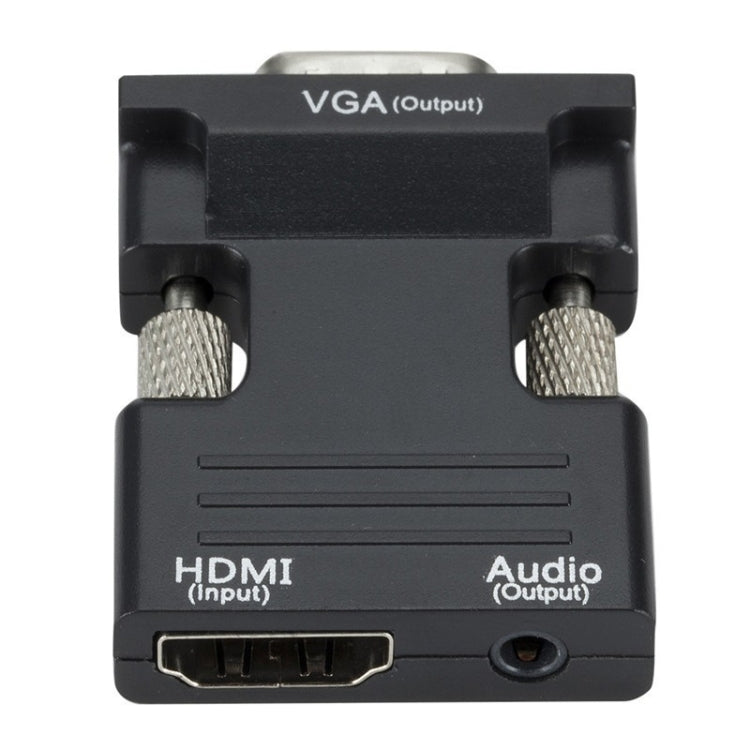 อะแดปเตอร์โปรเจคเตอร์ HDMI พร้อมสายเสียง แปลงคอมพิวเตอร์ HD, HDMI เป็น VGA, VGA เป็น HDMI