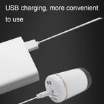 เครื่องโกนหนวดไฟฟ้าแบบพกพา SH-588 ชาร์จ USB สำหรับเดินทางในรถ, SH-588 (สีขาว), SH-588 (สีเทาดำ), SH-588 (สีเขียว)