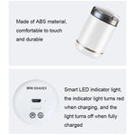 เครื่องโกนหนวดไฟฟ้าแบบพกพา SH-588 ชาร์จ USB สำหรับเดินทางในรถ, SH-588 (สีขาว), SH-588 (สีเทาดำ), SH-588 (สีเขียว)