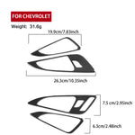 For Chevrolet Malibu 2016-2024 4pcs /Set Left-hand Drive Door Handle Sticker