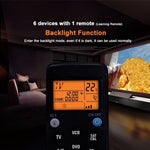 รีโมทคอนโทรลอเนกประสงค์ CHUNGHOP RM-991 6 ใน 1 พร้อมระบบเรียนรู้และอินฟราเรด
