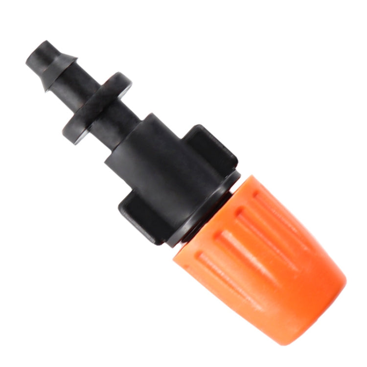 อุปกรณ์ชุดรดน้ำหยด TF-118 20 ชิ้น ขนาด 6 มม. ตะขอเดี่ยว สำหรับท่อ 4/7 มม. สีส้ม