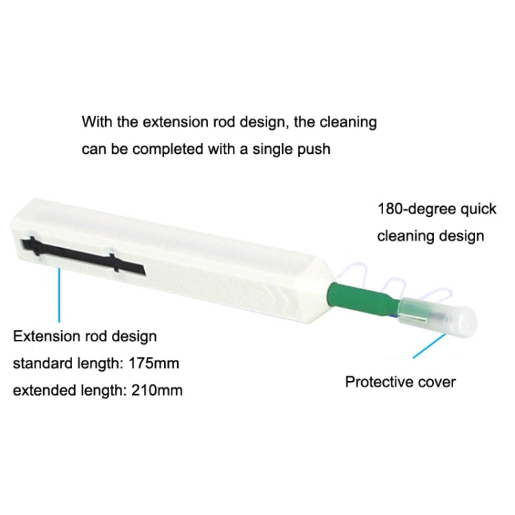 FC-SC/MU-2.5mm เครื่องมือทำความสะอาดการเชื่อมต่อไฟเบอร์ คอร์คลีนเนอร์, เครื่องมือทำความสะอาดไฟเบอร์