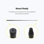 ไม้เซลฟี่โมโนพอดคาร์บอนไฟเบอร์ยาวพิเศษแบบมองไม่เห็น สำหรับ Insta360 / DJI Action / GoPro / กล้องกีฬา Xiao Yi, 1.5m, 3m, 5m