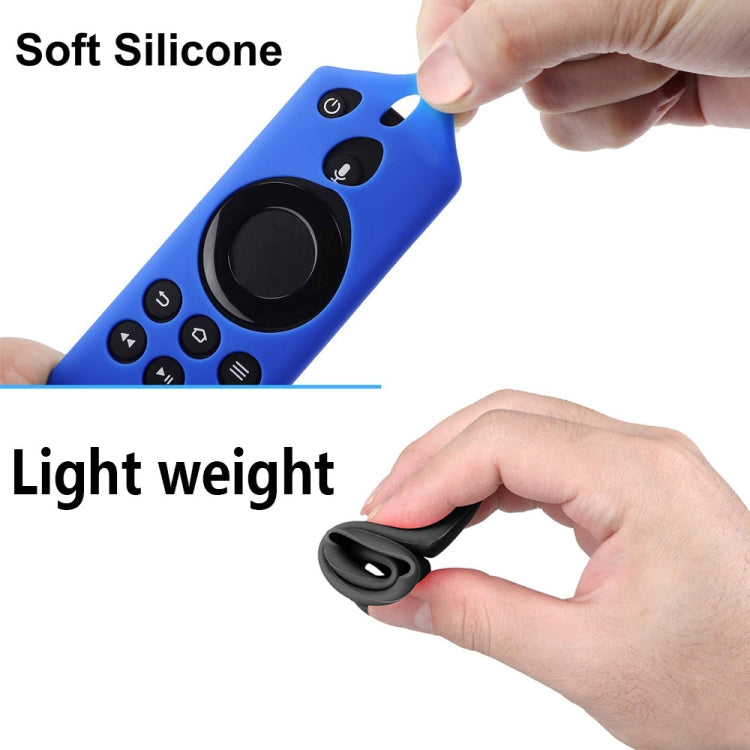 เคสซิลิโคนกันตกสำหรับรีโมทคอนโทรล Amazon Fire TV Stick 4K รุ่นที่ 2