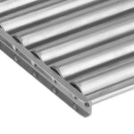 Hot Dog Sausage Grill Stainless Steel Wooden Handle BBQ Rack Kitchen Tools, Hot Dog Sausage Grill