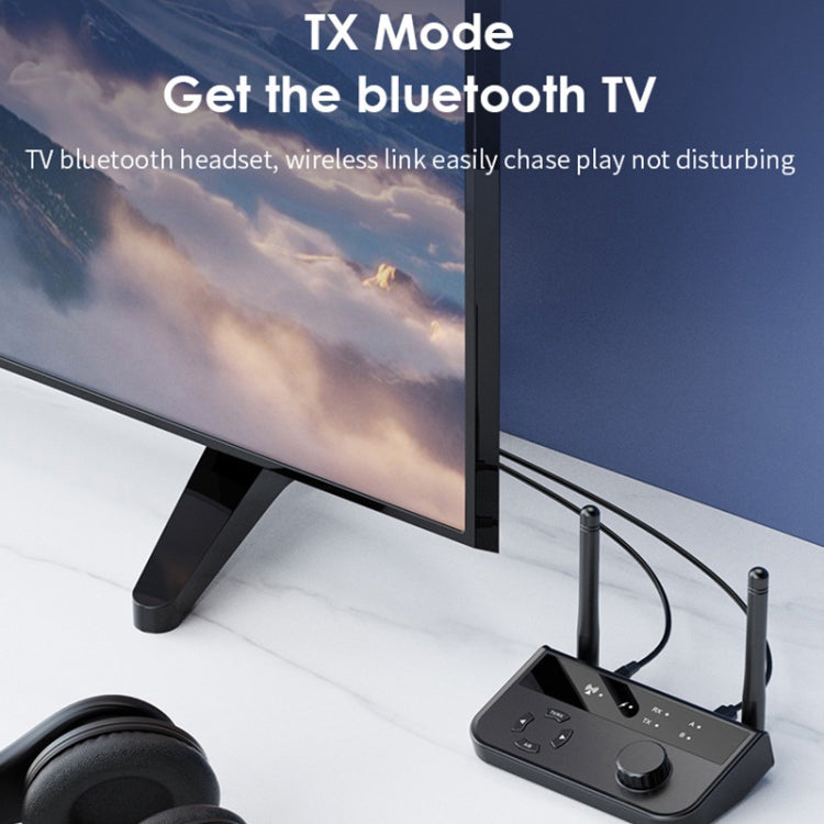 B39 ตัวรับสัญญาณเพลง Bluetooth 5.3 และ AUX 2 ใน 1 สำหรับทีวีและคอมพิวเตอร์, B39