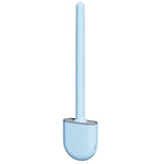 Soft Rubber Toilet Brush Clamp No Dead Space Cleaning Brush, Leakage, Drain
