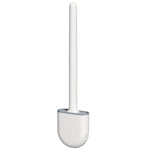 Soft Rubber Toilet Brush Clamp No Dead Space Cleaning Brush, Leakage, Drain