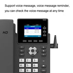 โทรศัพท์เครือข่าย VOIP สมาร์ท S01 4G Full Netcom SIP ประชุมเสียงสำนักงานธุรกิจ โทรศัพท์บ้านไร้สาย, S01