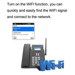 โทรศัพท์เครือข่าย VOIP สมาร์ท S01 4G Full Netcom SIP ประชุมเสียงสำนักงานธุรกิจ โทรศัพท์บ้านไร้สาย, S01
