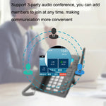 โทรศัพท์เครือข่าย VOIP สมาร์ท S01 4G Full Netcom SIP ประชุมเสียงสำนักงานธุรกิจ โทรศัพท์บ้านไร้สาย, S01