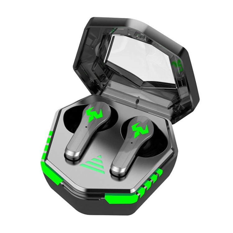 N35 หูฟังเกมไร้สาย Bluetooth แบบในหูพร้อมไฟสีสันสดใสและความหน่วงต่ำ, มีจอแสดงผลดิจิทัลและไม่มีจอแสดงผลดิจิทัล