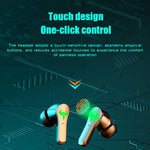 N35 หูฟังเกมไร้สาย Bluetooth แบบในหูพร้อมไฟสีสันสดใสและความหน่วงต่ำ, มีจอแสดงผลดิจิทัลและไม่มีจอแสดงผลดิจิทัล