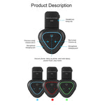 หูฟังบลูทูธไร้สายกันน้ำสำหรับหมวกกันน็อคมอเตอร์ไซค์ LX1 Bluetooth 5.3, ภาษาอังกฤษ
