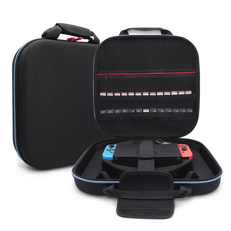 กระเป๋าเก็บแหวนฟิตเนสคู่สำหรับ Nintendo Switch EVA แข็งแบบพกพา อุปกรณ์เสริมสำหรับเครื่องหลัก, GH1872
