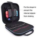 กระเป๋าเก็บแหวนฟิตเนสคู่สำหรับ Nintendo Switch EVA แข็งแบบพกพา อุปกรณ์เสริมสำหรับเครื่องหลัก, GH1872