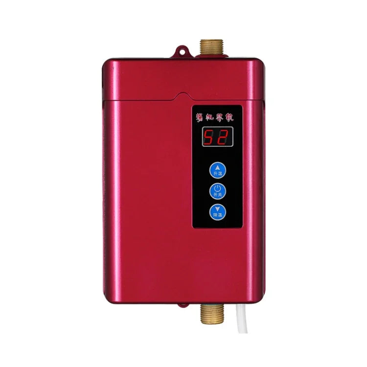 เครื่องทำน้ำอุ่นไฟฟ้าพร้อมรีโมทควบคุม ปรับอุณหภูมิได้ ปลั๊ก US 3000W, ปลั๊ก UK 3000W, ปลั๊ก EU 4000W, ปลั๊ก AU 4000W