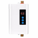 เครื่องทำน้ำอุ่นไฟฟ้าพร้อมรีโมทควบคุม ปรับอุณหภูมิได้ ปลั๊ก US 3000W, ปลั๊ก UK 3000W, ปลั๊ก EU 4000W, ปลั๊ก AU 4000W