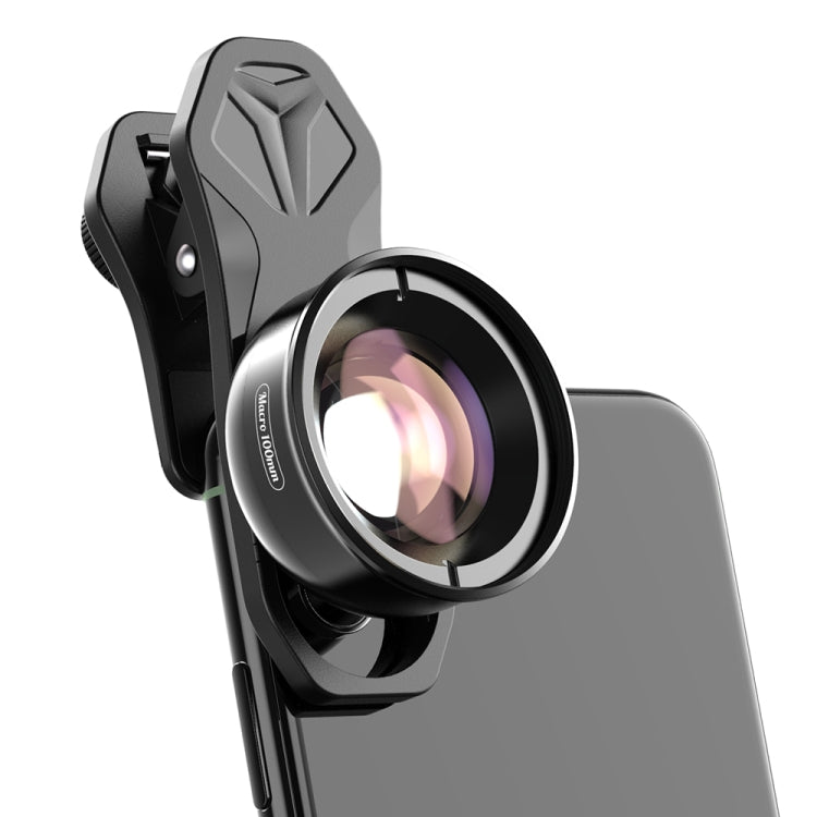 APEXEL APL-HB100MM เลนส์แมลงและเครื่องประดับ HD 100 ไมโคร ภายนอกโทรศัพท์มือถือ, APL-HB100MM