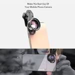 APEXEL APL-HB100MM เลนส์แมลงและเครื่องประดับ HD 100 ไมโคร ภายนอกโทรศัพท์มือถือ, APL-HB100MM