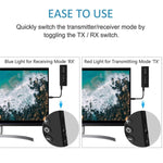 อะแดปเตอร์ 3 ใน 1 Bluetooth 5.0 สำหรับทีวีและคอมพิวเตอร์ รับส่งสัญญาณเสียงไร้สาย, ZF-360
