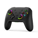 จอยเกมสั่นไร้สายบลูทูธสำหรับ Nintendo Switch/Switch PRO, สีดำทอง, ขาวเขียว, ดำ, ขาว