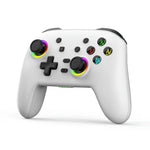 จอยเกมสั่นไร้สายบลูทูธสำหรับ Nintendo Switch/Switch PRO, สีดำทอง, ขาวเขียว, ดำ, ขาว