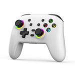 จอยเกมสั่นไร้สายบลูทูธสำหรับ Nintendo Switch/Switch PRO, สีดำทอง, ขาวเขียว, ดำ, ขาว